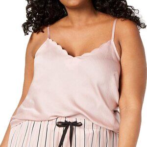 INC Plus Scalloped-Neck Camisole Pajama Top NWT